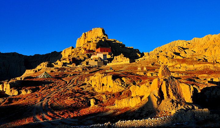 西チベット  グゲ遺跡