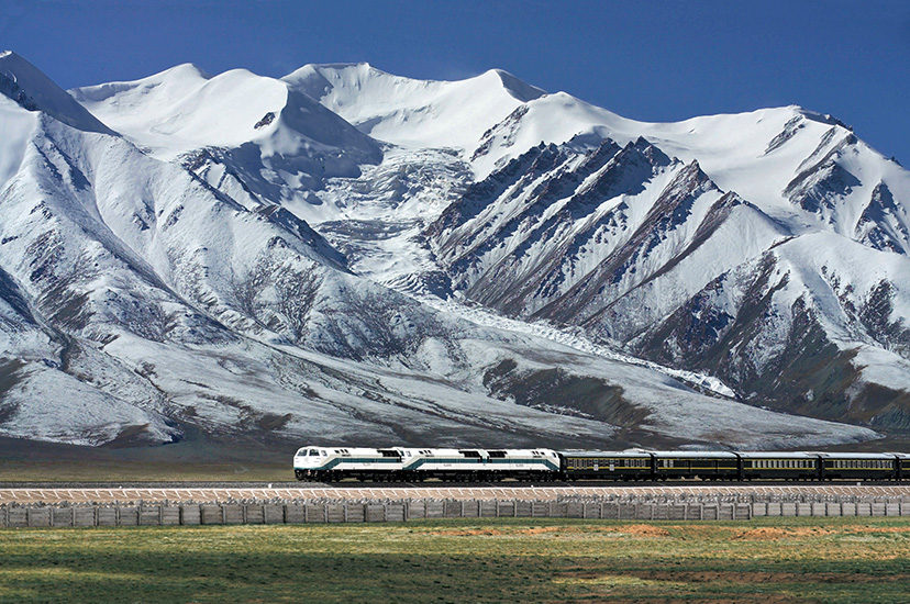 「青蔵鉄道」上海発　西寧・チベットラサ・ヤムドォク湖５日間観光ツアー