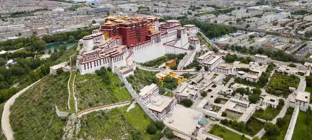 チベットラサ ポタラ宮