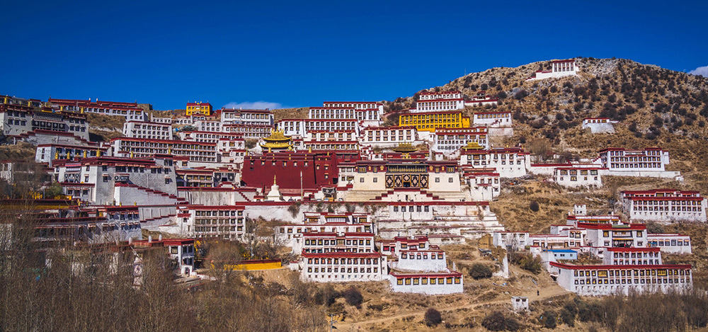 チベットラサ ガンデン寺（甘丹寺）
