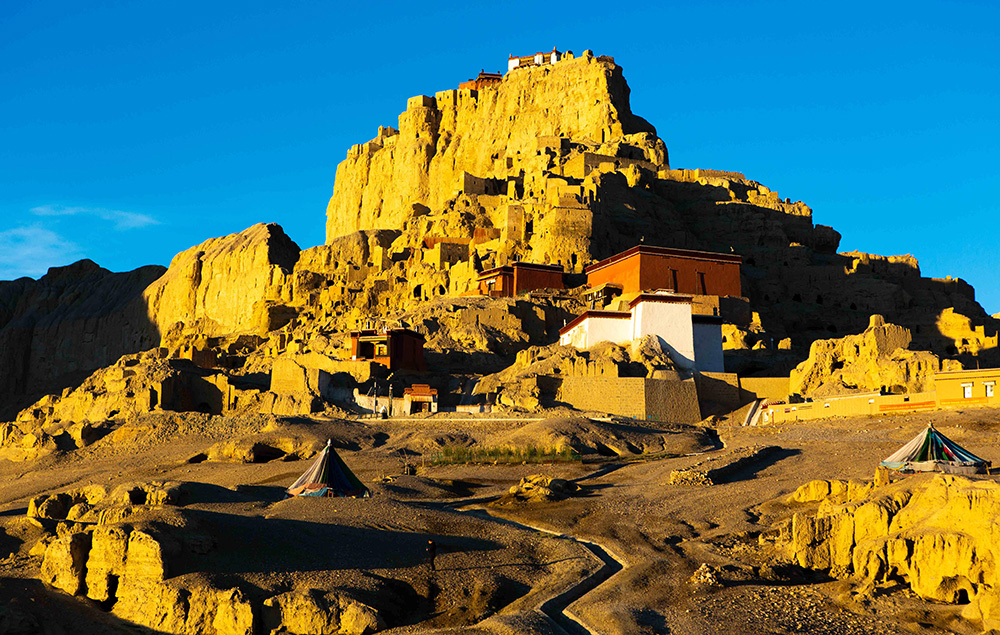 チベットグゲ王国（古格王国）遺跡