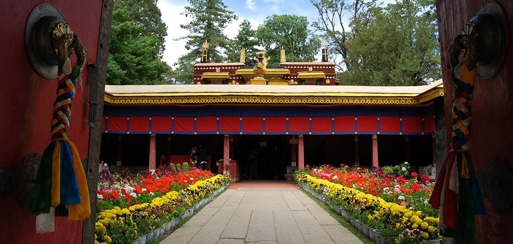 チベットラサ ノルブリンカ（羅布林卞）