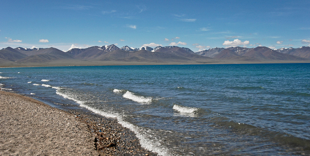 チベット ヤムドォク湖(羊卓雍措)