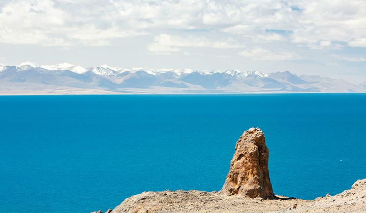 チベットラサ ナムツォ湖（納木措）