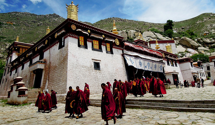チベットラサ　セラ寺（色拉寺）